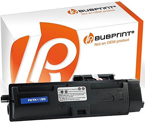 Bubprint - Tóner compatible con Kyocera TK 1150 TK-1150 TK1150 para ECOSYS M2135DN 2135DN M2635DN M2735DW 2735DW P2200 P2235DN P 2235DN P2235DW Negro
