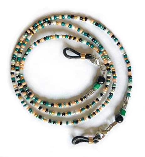 Cordón para mascarillas faciales y gafas, práctica y conveniente cuerda para sujetar mascarillas y gafas con seguridad, cordón para colgar del cuello, fácil de poner (Verde) Cordón para mascarillas faciales y gafas, práctica y conveniente cuerda para sujetar mascarillas y gafas con seguridad, cordón para colgar del cuello, fácil de poner (Verde)
