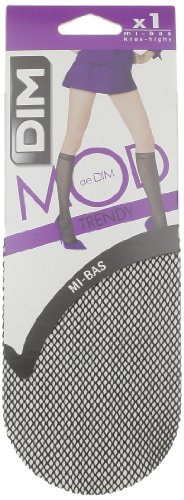 Dim Style Mini media Fantasía rejilla, Negro (Negro 127), One Size (Tamaño del fabricante:35/41) para Mujer
