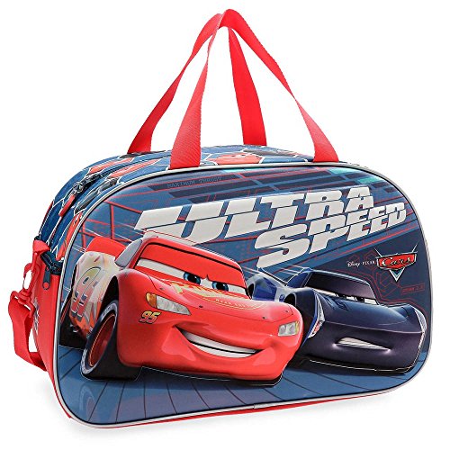 Disney Bolsa de viaje Cars Ultra Speed 45cm frontal 3D