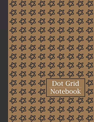 Dot Grid Notebook: Large Dot Grid Book| 8.5 x 11 Notebook with Page Numbers | For Bullet Journaling, Artsy Lettering, Field Notes | Dotted Paper Book | 120numbered pages | Soft Cover | 07