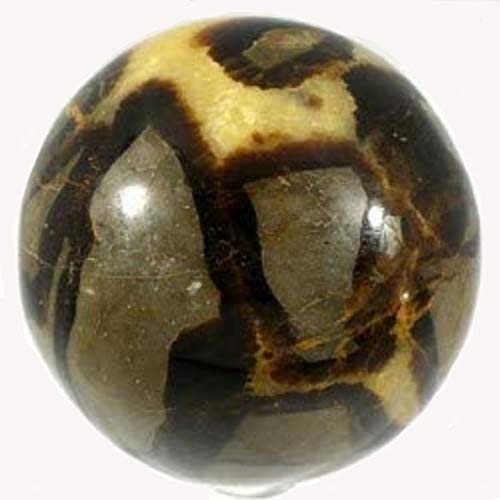 Esfera en Septaria Nódula o piedra de dragón, diámetro 5 cm