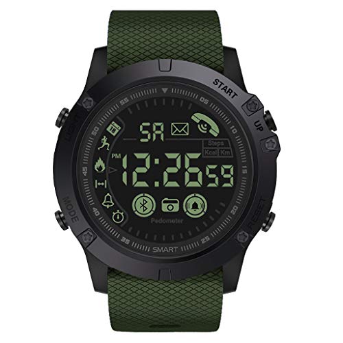 Flagship Rugged Smart Relojes 33-Month Sty Time 24h All-Weather Monitoring