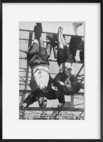 Foto: Benito Mussolini, clara Petacci, para colgar por pies, Dead, de 45