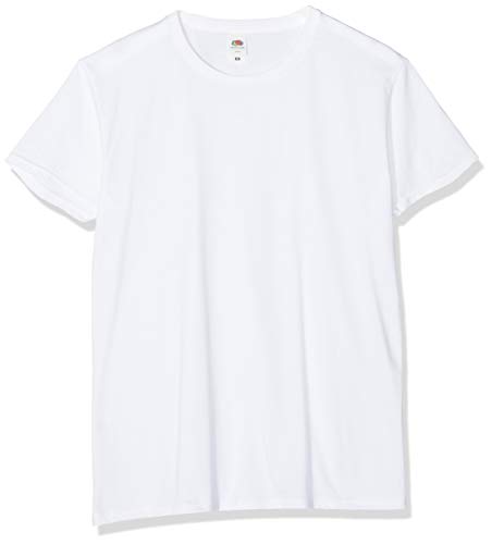 Fruit of the Loom Iconic, Lightweight Ringspun tee, 3 Pack Camiseta, Blanco (White 30), Large (Size:L) (Pack de 3) para Hombre