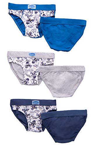 Gasolino Calzoncillos para niños Algodón elástico Paquete de 6 Calzoncillos Niño Boxer Ropa Interior Años 2-3-4-5-6-7-8-9-10-11-12 Colores elásticos Suaves Hipoalergénico (8 Años, Fantasía)