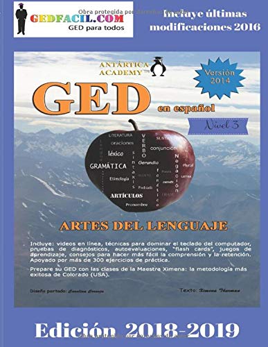 GED en español - Artes del Lenguaje Nivel 3: Módulo Gramática de la Maestra Ximena (GED en español de la Maestra Ximena)