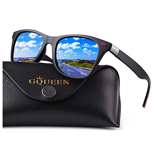 GQUEEN Gafas de Sol polarizadas hombre Mujere TR90 para Conducir Deportes Ciclismo 100% Protección UV400 Gafas para Conducción MO90 GQUEEN Gafas de Sol polarizadas hombre Mujere TR90 para Conducir Deportes Ciclismo 100% Protección UV400 Gafas para Conducción MO90