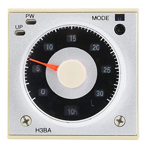 H3BA-N8H - Relé temporizador multifunción de 8 pines de 1,2 s a 300 h 220 V CA/24 V CC/CA opcional con manual de usuario