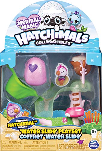 Hatchimals CollEGGtibles Water Slide Playset - Season 5 - Kits de figuras de juguete para niños (5 año(s), Multicolor, Niño/niña, China, 152,4 mm, 111,3 mm) , color/modelo surtido