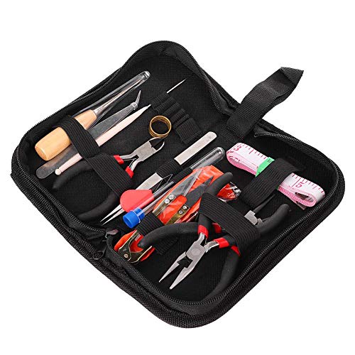 Herramientas de Fabricación de Joyas, Herramientas de Joyería de Bricolaje Alicates de Punta Fina de 4.5 Pulgadas Mini Alicates de Tijera para Kit de Herramientas Hechas a Mano Kit Herramientas de Fabricación de Joyas, Herramientas de Joyería de Bricolaje Alicates de Punta Fina de 4.5 Pulgadas Mini Alicates de Tijera para Kit de Herramientas Hechas a Mano Kit