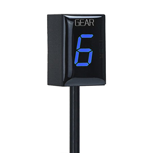 Indicador de Marchas de Motocicleta Impermeable LED Display para Yamaha (Azul/Modelo 1996-2016) Indicador de Marchas de Motocicleta Impermeable LED Display para Yamaha (Azul/Modelo 1996-2016)