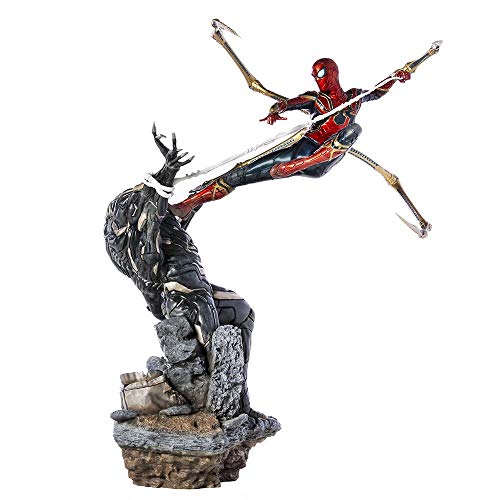 Iron Studios 19019-10 Estatua Iron Spider vs Outrider 36 cm. Vengadores: Endgame BDS Art Scale 1:10