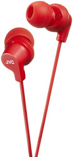 JVC HA-FX10-R-E Auricular Intraaural Dentro de oído Rojo - Auriculares (Intraaural, Dentro de oído, Alámbrico, 8-23000 Hz, 1,2 m, Rojo), S