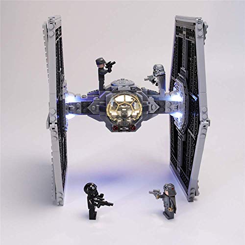 Kit De Iluminación LED para (Star Wars Imperial Tie Fighter) Bloques De Construcción De Modelos - Kit Luz LED Compatible con Lego 75211 (No Incluido El Modelo)