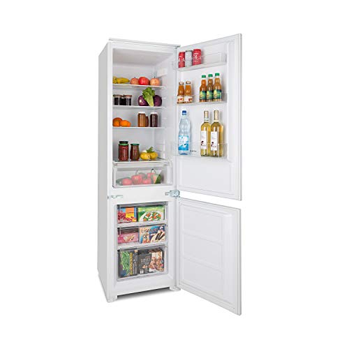 Combi frigorífico y congelador Monroe, compartimento frigorífico de 61  litros / congelador: 24 litros, 2 estantes, compartimento para verduras, 2 compartimentos en la puerta, 0 - 10 °C, -18 °C