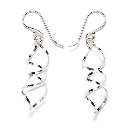 LOVE U LOUD* Pendientes de plata de primera ley diseño TRIPLE TWIST para Mujer con preciosa caja de Regalo. LOVE U LOUD* Pendientes de plata de primera ley diseño TRIPLE TWIST para Mujer con preciosa caja de Regalo.
