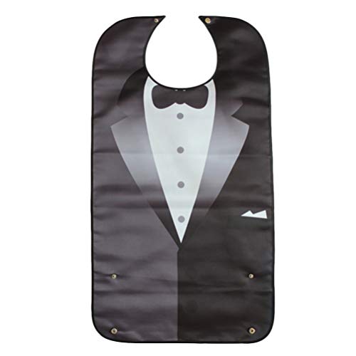 MILISTEN Babero impermeable para adultos, lavable, reutilizable, protección de la ropa para personas mayores. MILISTEN Babero impermeable para adultos, lavable, reutilizable, protección de la ropa para personas mayores.