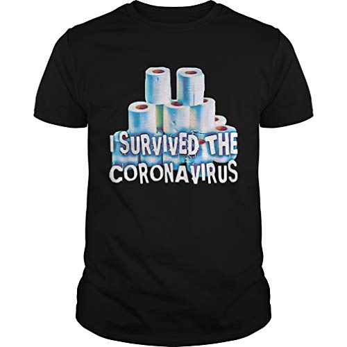 N.cov 19 I S.urvived The C.oronavirus Unisex - Front Print T Shirt For Men and Women