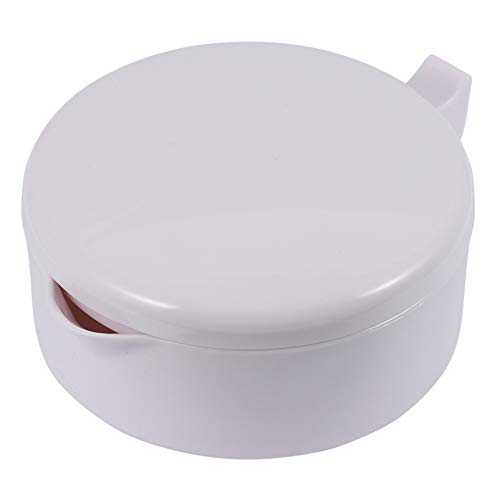 NUOBESTY Material de PP Porcelain Water Pot Japanese Water Dropper Sumi Tray Tinta Bien Sumi-Brush Lavadora para Pintar Y Caligrafía Blanca