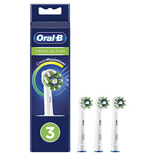 Oral-B Crossaction - Cabezales de repuesto con tecnología Cleanmaximiser