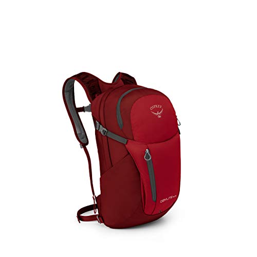 Osprey Daylite Plus Unisex Everyday & Commute Pack - Real Red (O/S)