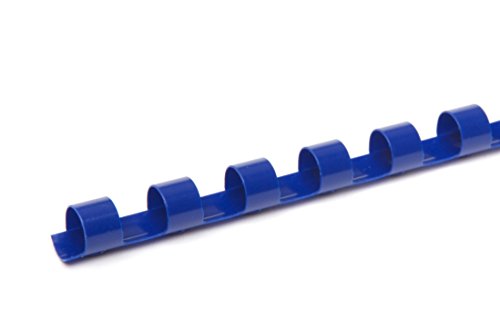Pavo 8001699 - Caja de 100 canutillos de plástico, 6 mm, color azul