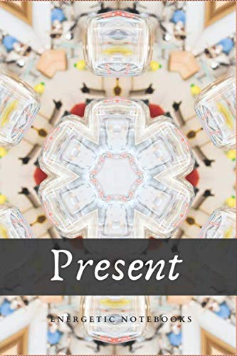 Present: Mandala Meditation Journal with High Vibrational Words for Simply Make You Happy (Kids, Adults)