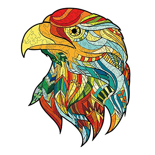 Puzzle de Madera - Piezas de Rompecabezas de Formas únicas, Puzzle de Águila arcoíris, Puzzle Animales para Adultos y Niños Colección de Familiares,A4(27x21cm) Puzzle de Madera - Piezas de Rompecabezas de Formas únicas, Puzzle de Águila arcoíris, Puzzle Animales para Adultos y Niños Colección de Familiares,A4(27x21cm)