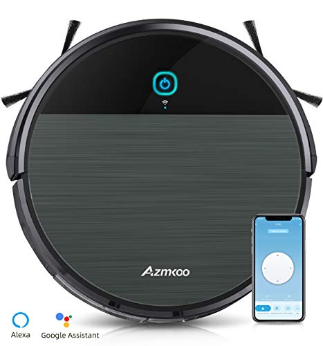 Robot aspirador, robot aspirador con función de limpieza, estación de carga, protección contra caídas, auto-cargable, robot de limpieza para dueños de mascotas, suelos duros, alfombras Robot aspirador, robot aspirador con función de limpieza, estación de carga, protección contra caídas, auto-cargable, robot de limpieza para dueños de mascotas, suelos duros, alfombras