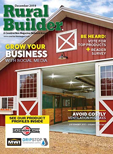 Rural Builder, December 2019: Grow Your Business With Social Media (Vol. 53, No. 8) (English Edition)