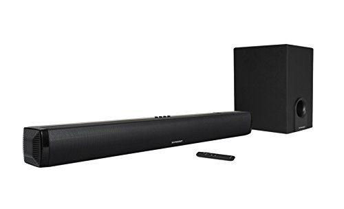 Schneider Home Cinema 180W Groove Theater 800, Sistema de Sonido 2.1, Potencia Total: 180W, Bluetooth 2.1 hasta 10 m, Entrada óptica, Entrada coaxial, Entrada Auxiliar, Mando a Distancia, Negro