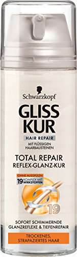 Schwarzkopf Gliss Kur Reflex Gloss Kur Total Repair, 6 unidades (6 x 150 ml)