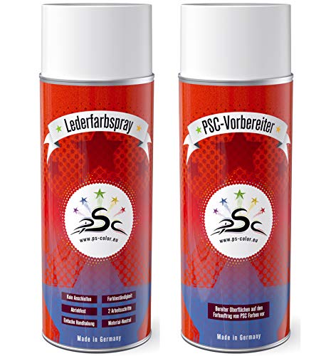 Set 1: 2 x 400 ml, color de piel y limpiador de cuero apto para BMW rojo coral – Cuidado de piel suave manchas y grasa – Agua Ahorro Set 1: 2 x 400 ml, color de piel y limpiador de cuero apto para BMW rojo coral – Cuidado de piel suave manchas y grasa – Agua Ahorro