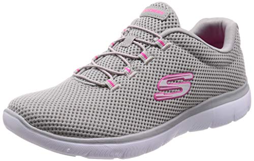 Skechers Summits, Zapatillas Mujer, Multicolor (GYHP Black Mesh/Trim), 42 EU Skechers Summits, Zapatillas Mujer, Multicolor (GYHP Black Mesh/Trim), 42 EU