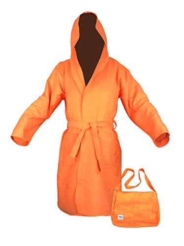 Tex family Albornoz técnico KIDDY para niño de microfibra naranja – 4 – 6 años Tex family Albornoz técnico KIDDY para niño de microfibra naranja – 4 – 6 años