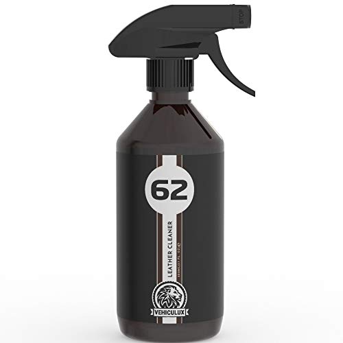VEHICULUX Limpiador Cuero Coche - Spray Limpiador Coche Interior - Limpia Asientos Coche, Elimina Manchas - Reparador Cuero Coche Limpieza, Aroma Agradable - Cuidado del Interior del Vehículo, 500ml VEHICULUX Limpiador Cuero Coche - Spray Limpiador Coche Interior - Limpia Asientos Coche, Elimina Manchas - Reparador Cuero Coche Limpieza, Aroma Agradable - Cuidado del Interior del Vehículo, 500ml