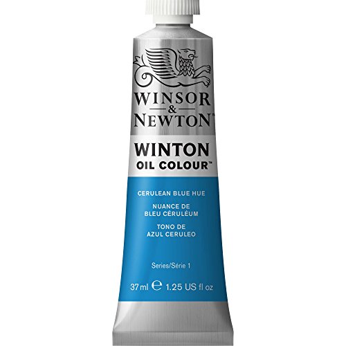 Winsor & Newton Winton - Tubo óleo, 37 ml, tono azul cerúleo