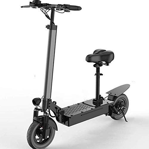 YYhkeby Scooter eléctrico Adulto, multifunción portátil y cómoda 3 Bicicletas eléctricas absorbentes de Choque Pesado, 30-40 km Unisex Jialele