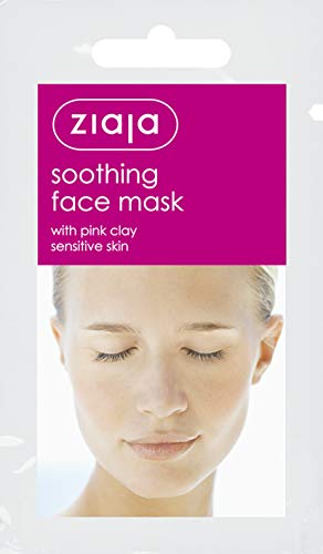 Ziaja mascarilla facial calmante con arcilla rosa 7ml