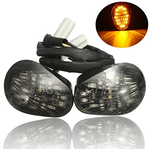 1 par de luces intermitentes Ungfu Mall, LED, montaje empotrado para motocicleta Yamaha