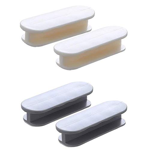 4 pcs Manija Autoadhesiva para Puertas y Ventanas,Tiradores de Puerta de Armario, Manijas Autoadhesivas para Muebles para Puertas, Cajones, Ventanas de Vidrio, Refrigerador (Beige y Gris) 4 pcs Manija Autoadhesiva para Puertas y Ventanas,Tiradores de Puerta de Armario, Manijas Autoadhesivas para Muebles para Puertas, Cajones, Ventanas de Vidrio, Refrigerador (Beige y Gris)