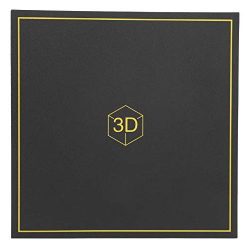 468P adhesivo de cama caliente pegatina de cama de calor pegatina de plataforma de impresión de hojas de plataforma magnética cuadrados accesorios de impresora 3D 220 x 220 mm