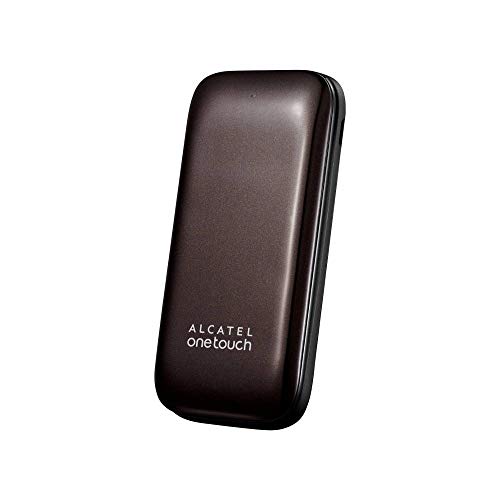 Alcatel Onetouch 1035 Dual SIM - Móvil libre (pantalla 1.8", 3 MB, 24 MB RAM, teclas grandes), chocolate