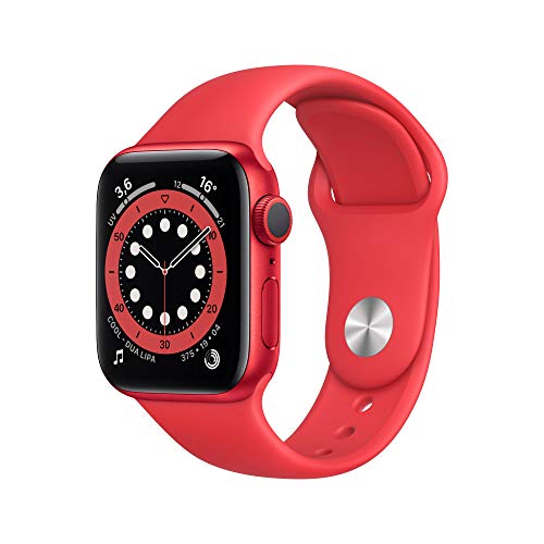 Apple Watch Series 6 (GPS, 40 mm) Caja de aluminio (PRODUCT)RED - Correa deportiva (PRODUCT)RED