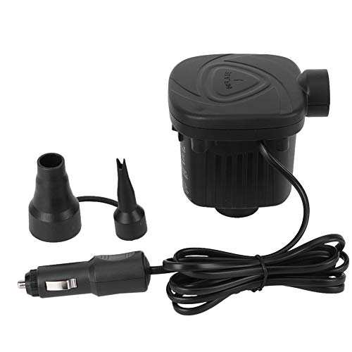 Bomba de aire, bomba de aire eléctrica de CC para coche de 12 V, herramienta de inflado portátil para natación de cama flotante para barco Bomba de aire, bomba de aire eléctrica de CC para coche de 12 V, herramienta de inflado portátil para natación de cama flotante para barco