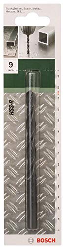 Bosch Professional 2 609 255 019 Broca para metal HSS-R, DIN 338, 9.0mm