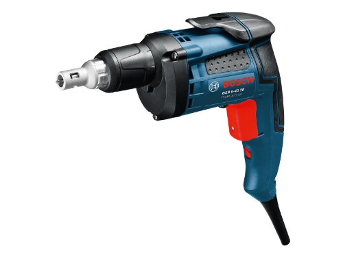 Bosch Professional GSR 6-45 TE - Atornillador para placa de yeso (701 W, 12 Nm, Hexágono interior de 1/4", en maletín)