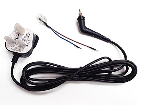 Cable de alimentación compatible con GHD 5.0 Gold Series MK5 con conector + enchufe británico Cable de alimentación compatible con GHD 5.0 Gold Series MK5 con conector + enchufe británico
