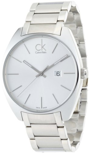 Calvin Klein Reloj Analógico de Cuarzo para Hombre con Correa de Acero Inoxidable – Nano light fushia S